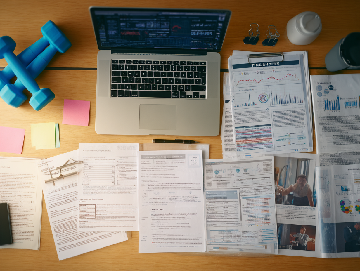 Група людей різного віку займається фітнесом у сучасному спортивному залі